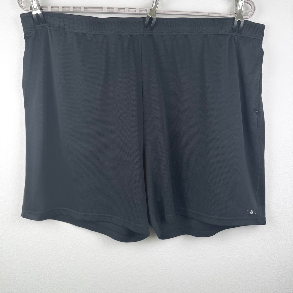Reebok Shorts Mens 5XL Black Good Speedwick Mesh Athletic Gym Outdoor